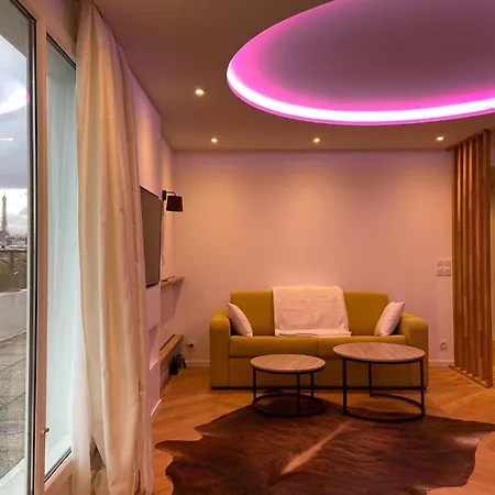 Luxury Penthouse Eiffel Tower View * Issy-les-Moulineaux